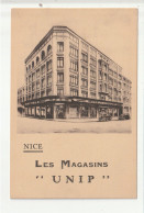 CP 06 NICE Les Magasins UNIP - Monuments