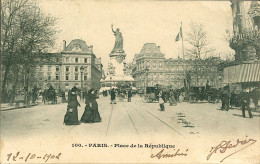 CPA 75 - Paris - Place De La République - Plätze