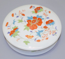 - JOLIE BOITE BONBONNIERE PORCELAINE De LIMOGES RAYNAUD  COLLECTION VITRINE     E - Limoges (FRA)