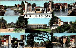 N°3247 W -cpsm Mont De Marsan -multivues- - Mont De Marsan