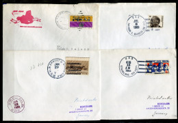 USA Schiffspost, Navire, Paquebot, Ship Letter, USS Ernest G. Small, Woodshole, Stribling, Theodore E. Chandler - Marcophilie