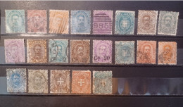 Regno 1879 - 1897 Lotto 21 Valori Usati Tutti Diversi - Oblitérés