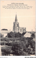 AEYP4-60-0279 - CREPY-EN-VALOIS - Façade De L'église Saint-thomas - Crepy En Valois