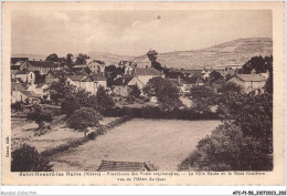 AFCP1-58-0102 - SAINT-HONORE-LES-BAINS - Nièvre - Providence Des Voies Respiratoires - La Ville Haute   - Saint-Honoré-les-Bains