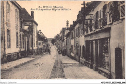 AFEP5-57-0318 - BITCHE - Moselle - Rue Saint-augustin Et Hôpital Militaire  - Bitche