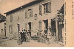 AHGP12-0065- 57 GRUSS VON DEN SCHLACHTFELDERN POSTAGENTUR GRAVELOTTE BUREAU DE POSTE NELS - Ars Sur Moselle