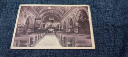 CARTOLINA FROSSASCO- INTERNO DELLA CHIESA- PERIODO REGNO- FORMATO PICCOLO NON VIAGGIATA - Tarjetas Panorámicas