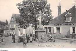 18. N°105810 .meillant .place De La Pompe .cafe De L Union .cafe Du Commerce . - Meillant