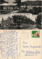 Bad Wildungen Mehrbild-Ak Mit Ladenstraße, Fürstenhof,   Badehotel 1965 - Bad Wildungen