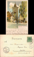 Ansichtskarte Jena Johannistor - Künstlerkarte 1899 - Jena