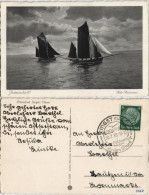 Postcard Misdroy Międzyzdroje Segelboote - Fischer 1929/1935 - Pommern