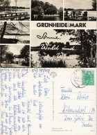 Grünheide (Mark) DDR Mehrbild-AK Mit "Sonne, Wald Und Wasser" Ansichten 1961 - Gruenheide