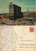 Ansichtskarte Düren Stadtteilansicht Rathaus Vorplatz Auto-Parkplatz 1965 - Düren