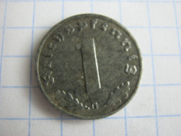 Germany 1 Reichspfennig 1944 G - 1 Reichspfennig