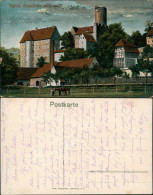 Ansichtskarte Gnandstein-Kohren-Sahlis Burg Gnandstein Bei Mondschein 1917 - Kohren-Sahlis