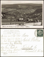 Sachsenberg-Georgenthal-Klingenthal   Blick Sport-Hotel Waldgut-Aschberg 1937 - Klingenthal