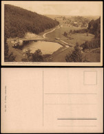 Ansichtskarte Bad Lobenstein Panorama-Ansicht Koseltal Und Flussbad 1920 - Lobenstein