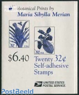 United States Of America 1997 Maria Sibylla Merian Booklet S-a, Mint NH - Ungebraucht