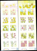 Japan 2024 Spring Flowers 2 M/s S-a, Mint NH, Nature - Flowers & Plants - Ungebraucht