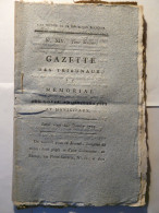 GAZETTE DES TRIBUNAUX 1793 - PROCES ROI LOUIS CAPET CAP FRANCAIS FAUX CERTIFICATS RESIDENCE PASSEPORT SORTIE NOTAIRE - Zeitungen - Vor 1800