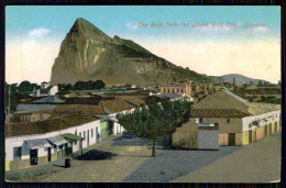 GIBRALTAR - The Rock From The Linea Bull Ring( Ed. Benzaquen & Co. Nº 5)  Carte Postale - Gibraltar