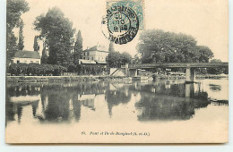 Pont Et Ile De BOUGIVAL - Bougival