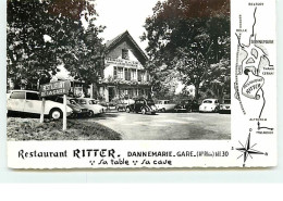 Restaurant Ritter - DANNEMARIE - Gare - DS Citroën - Coccinelle - Dannemarie