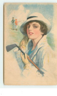 Portrait De Golfeuse - Golf