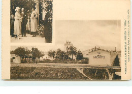 Visita Real A Las Bodegas "Merito Y Misa - Vista Panoamica Desde La Via Ferrea  (carte Issue D'un Livret) - Andere & Zonder Classificatie