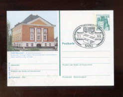 "BUNDESREPUBLIK DEUTSCHLAND" 1978, Bildpostkarte Mit Bildgleichem Stempel Ex "NEUWIED" (R2067) - Postales Ilustrados - Usados