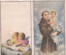 Calendarietto - Anno Domini - Sant'antonio Di Padova - Gesù Bambino - Anno 1956 - Petit Format : 1941-60