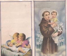 Calendarietto - Anno Domini - Sant'antonio Di Padova - Gesù Bambino - Anno 1956 - Tamaño Pequeño : 1941-60