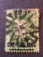 SAINT HELENA  SG 18  1s Deep Yellow Green - Nigeria (...-1960)