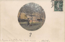 76 VIRVILLE MANNEVILLE 1907 - Carte Photo Un Jour D 'Excursion Des Photographes De La Société Havraise, Un Photographe - Harfleur