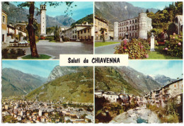 1968 CHIAVENNA 1 SALUTI DA SONDRIO - Sondrio