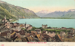 Montreux Et La Dent Du Midi - Montreux