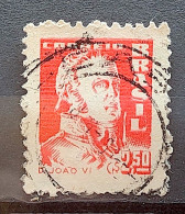 Brazil Regular Stamp RHM 501 Great Granddaughter Dom Joao VI 1951 Circulated 5 - Gebruikt