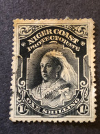 NIGER COAST  SG 56  1s Black - Nigeria (...-1960)