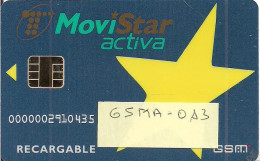 MOVISTAR ACTIVA MUY ANTIGUA - Unclassified