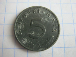 Germany 5 Reichspfennig 1942 A - 5 Reichspfennig