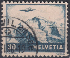 1948 Flugpost Schweiz ⵙ Zum:CH F43, Mi:CH 506,Yt:CH.PA 42, Jungfrau - Used Stamps