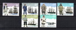 Ross Dependency 1995 Set Definitive Antactics/Ships Stamps (Michel 32/37) MNH - Neufs