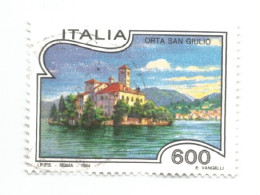 (REPUBBLICA ITALIANA) 1994, TURISTICA, ORTA SAN GIULIO - Francobollo Usato - 1991-00: Afgestempeld