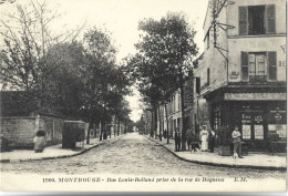 MONTROUGE - Rue Louis Rolland Prise De La Rue De Bagneux - Montrouge