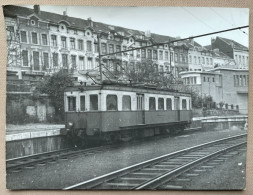 1958 - BELGIE / BELGIQUE - NMBS / SNCB Ligne 160 Bruxelles-Tervueren QL / 24 X 18 Cm. / Photo R. Temmerman, Bruxelles - Treni