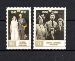 British Antarctic Territory 1990 Set Royals/Elizabeth (Michel 171/72) MNH - Ongebruikt