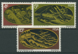 Südafrika 1973 Die Heldentat Von Wolraad Woltemade 421/23 Postfrisch - Unused Stamps