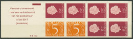 Niederlande 1971 Königin Juliana Markenheftchen MH 10x Postfrisch (C96058) - Booklets & Coils