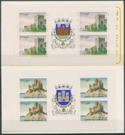 Portugal 1988 Burgen Schlösser Markenheftchen 1739/40 MH Postfrisch (C98449) - Carnets