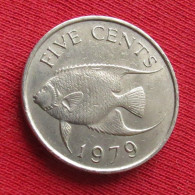 Bermuda 5 Five Cents 1979 KM# 16 Lt 1087  Bermudes Bermudas - Bermudes